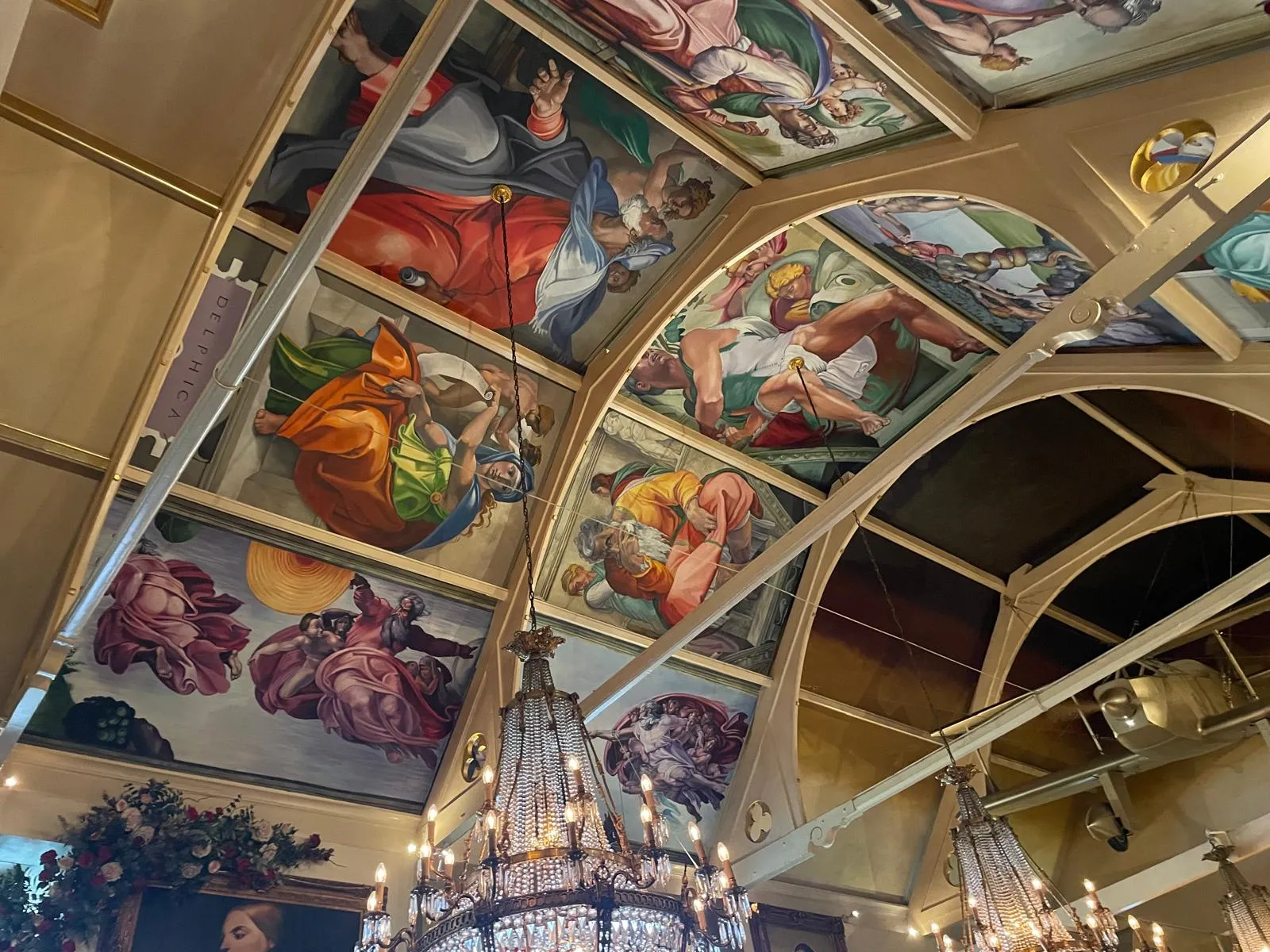 Panoramic Classical Ceiling Mural