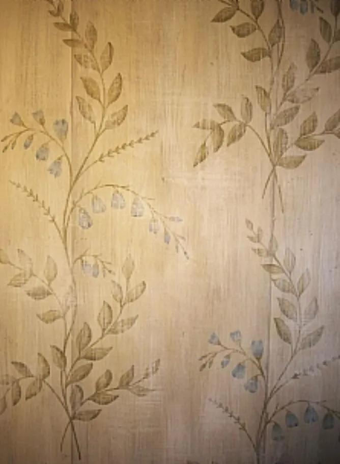 Gilded Vine Leaf Panel